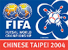 Futsal - Wereldbeker Futsal - Finaleronde - 2004 - Tabel van de beker
