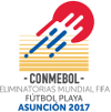 Beach Soccer - CONMEBOL Beach Soccer - Groep A - 2017 - Gedetailleerde uitslagen