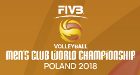 Volleybal - Wereldkampioenschap Voor Clubs Heren - Pool  B - 2018 - Gedetailleerde uitslagen