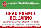 Wielrennen - G.P. dell'Arno - 2015 - Gedetailleerde uitslagen