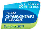 Atletiek - Europees Kampioenschap Teams - 1ste Divisie - 2019