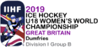 Ijshockey - WK Dames U-18 I-B - 2019 - Gedetailleerde uitslagen
